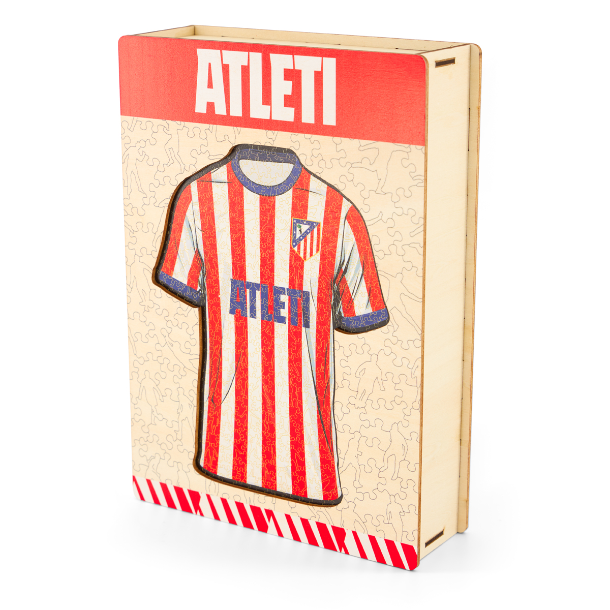 Puzzle Camiseta Grande Madera image number null